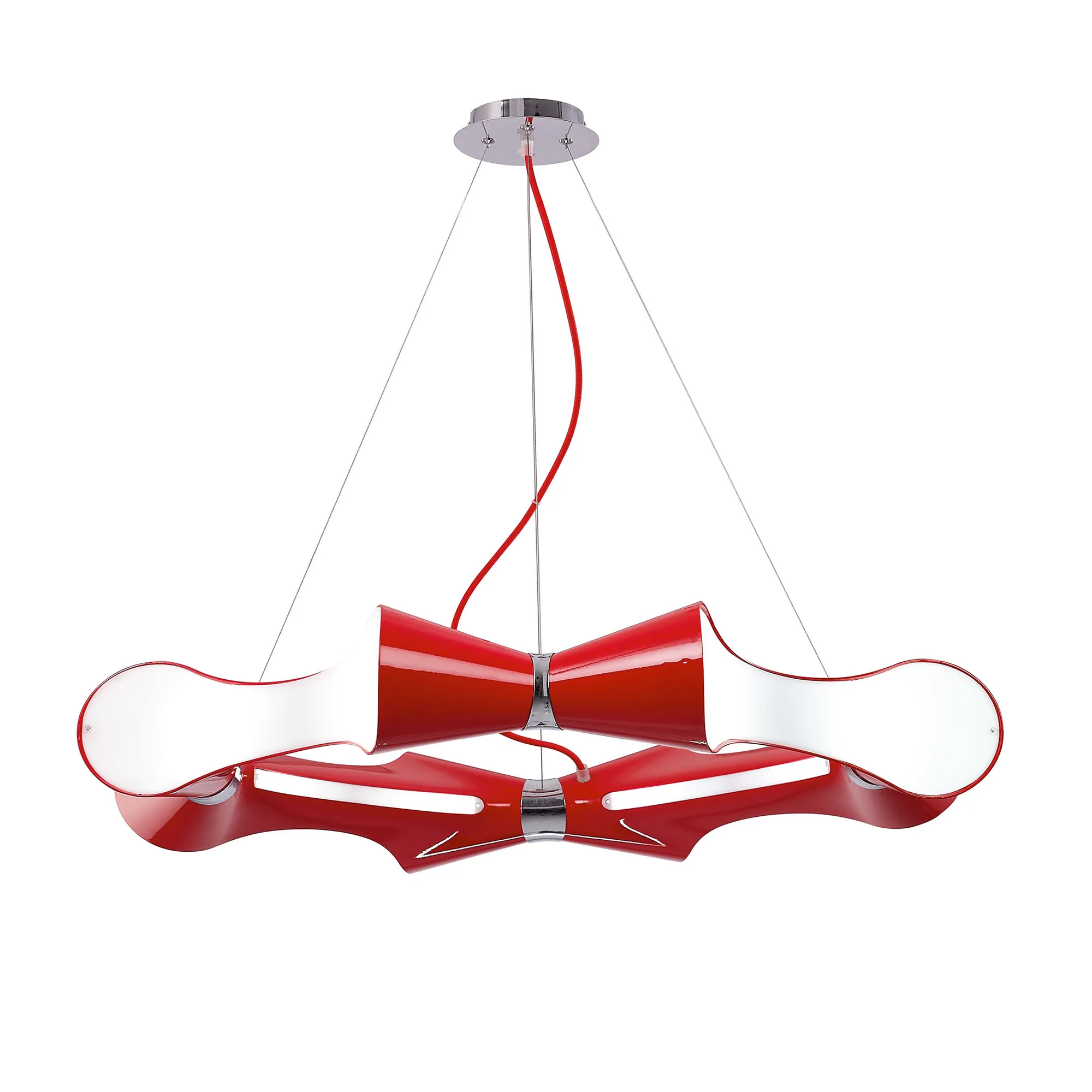 Ora Gloss Red Ceiling Lights Mantra Multi Arm Fittings Ora Gloss Red Ceiling Lights Mantra Multi Arm Fittings